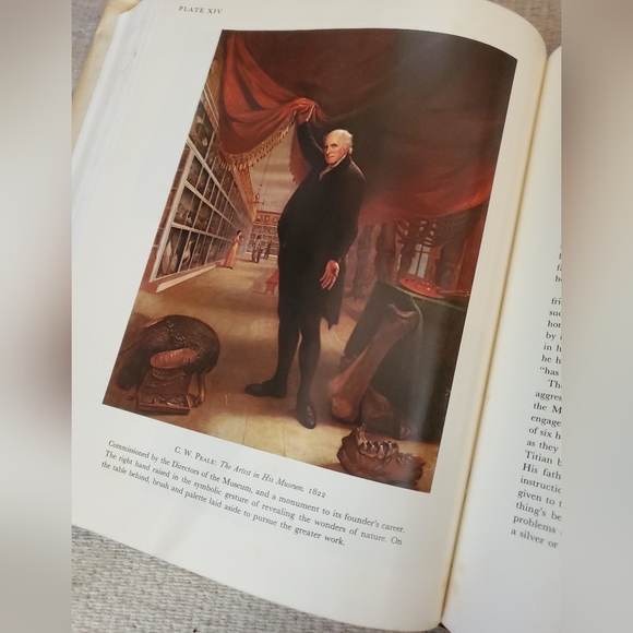 1st Edition Charles Willson Peale 1969 Biography - Picture 11 of 12